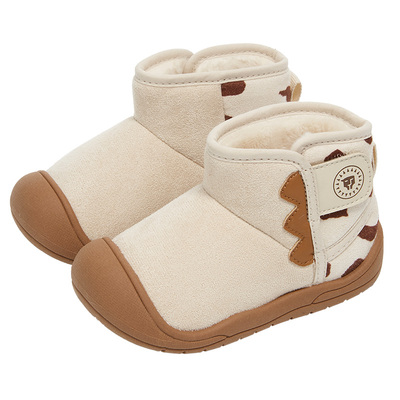 泰兰尼斯保暖宝宝雪地靴