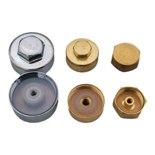 热销电热水器新款泄压阀管镁棒螺母排污口六脚铜螺丝帽堵头配件