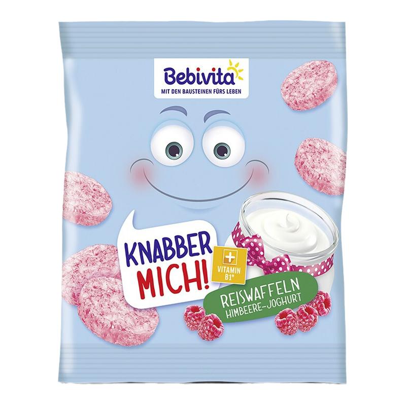 Bebivita贝唯他德国进口 婴儿米饼宝宝辅食儿童零食饼干30g无添加