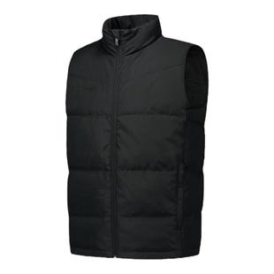 李宁马甲冬季新款运动时尚系列灰鸭绒保暖立领坎肩AMRP029