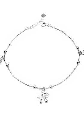 逢考必过马到成功小马手链纯银