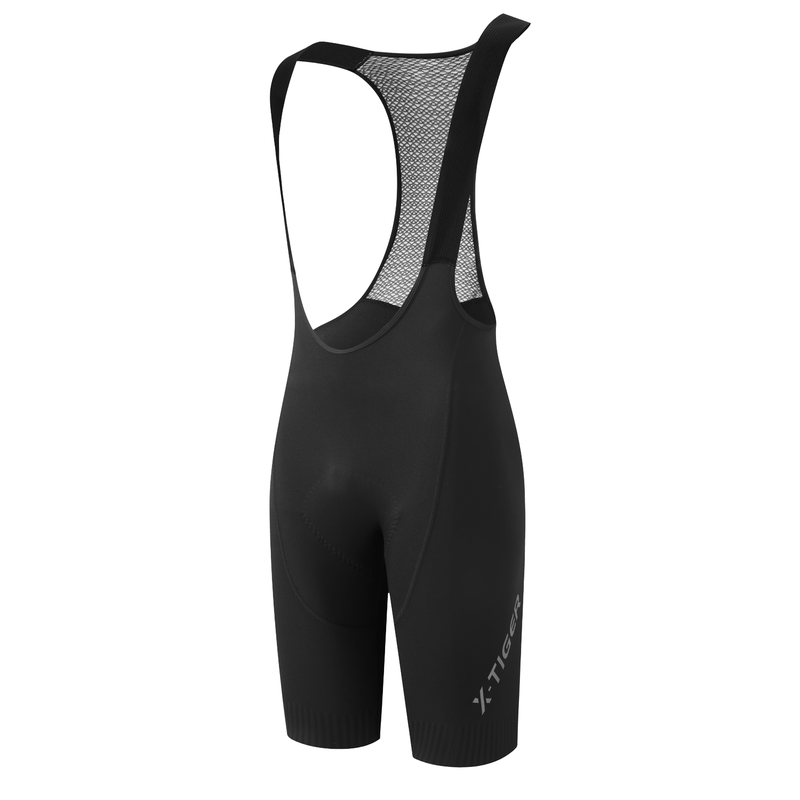 X-TIGER双箭头骑行裤男专业背带短裤屁垫公路夏季骑行服套装TGR