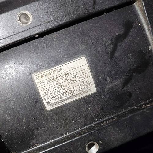询价安川伺服电机 SGMGV-55D3ABC