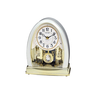 RHYTHM丽声日本品牌2026年新款客厅音乐报时座钟台钟轻奢静音坐钟