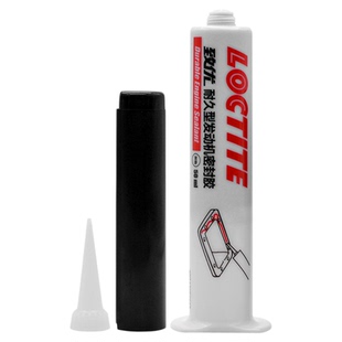 德国Loctite乐泰5702致优密封胶发动机油底壳汽车维修专用耐高温硅橡胶电动车防水耐机油摩托车免垫片耐久性