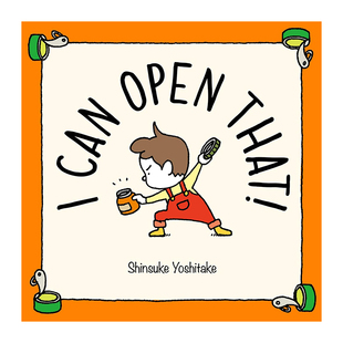 【现货】 【Shinsuke Yoshitake】I Can Open That!，【吉竹伸介】我来帮你打开吧！ 英文原版图书籍进口正版 儿童绘本-插画师