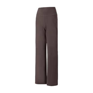 mitaogirl肯豆高腰直筒裤女宽松跑步运动阔腿裤瑜伽穿搭健身长裤