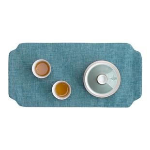 南山先生 素心干泡茶席防水桌垫加厚茶杯垫干泡茶台茶具茶道配件