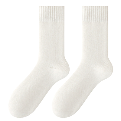 羊绒袜子男秋冬季加厚保暖中筒袜