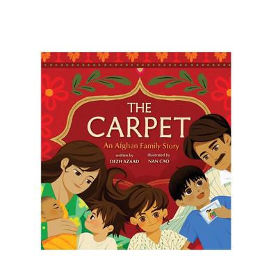【预售】地毯英文儿童绘本自我认知情绪管理进口原版书精装6岁9岁Carpet: An Afghan Family Story Azaad  Dezh Abrams Books fo