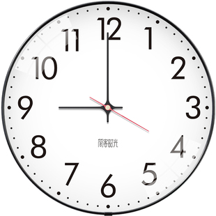 超大20寸18英寸客厅教室商用高级大尺寸挂钟家用钟表静音时钟挂表
