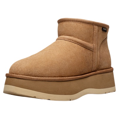 AUMU澳洲雪地靴冬季保暖短靴增高