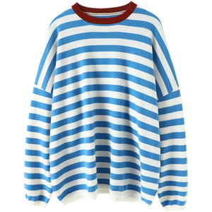 气质缈缈！圆领羊绒衫女宽松纯羊绒毛衣针织衫套头慵懒风秋冬新款