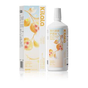 可啦啦kilala隐形眼镜护理液500ml大容量清洗美瞳软镜护理清洁