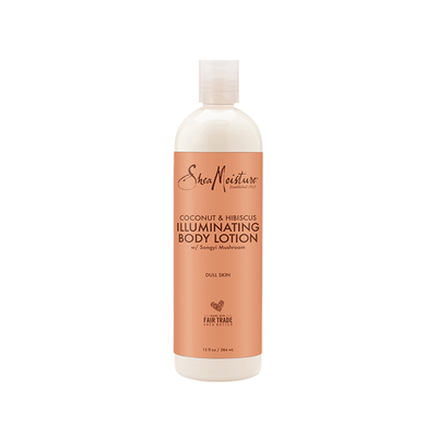 SHEA MOISTURE 椰子油&木槿花身体乳384ml/瓶【临期】