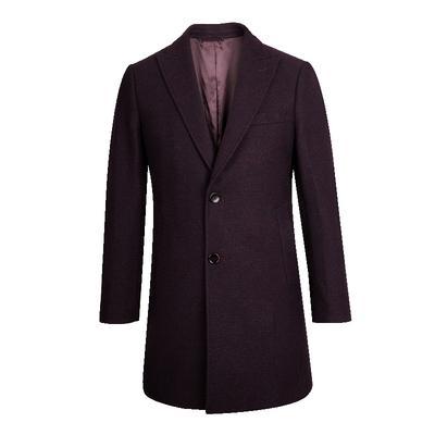 羊毛中长款大衣JODOLL冬季