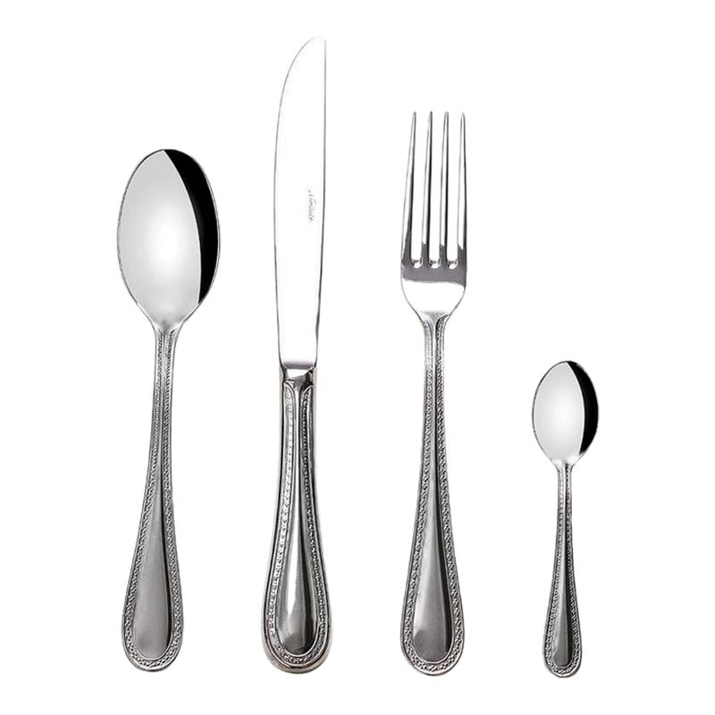 Noritake则武 不锈钢西餐刀叉勺套装家用主餐刀叉刀具西厨餐具