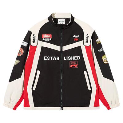 JEEP吉普儿童休闲外套连帽冲锋衣