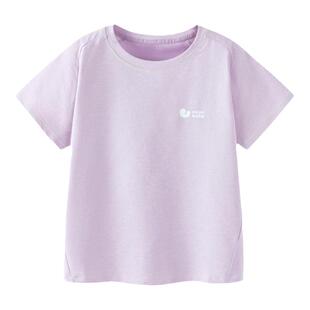 迷你巴拉巴拉儿童短袖T恤男童女童半袖夏季新款宝宝透气速干上衣t