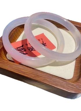 天然白月光玉髓手镯女款ins创意风礼物送女友闺蜜生日礼物优惠