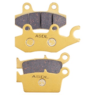 适用川崎KLX250 D-Tracker KLX300铃木DRZ400碟刹车片前后刹车皮