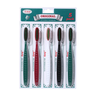 大头懒人牙刷软毛成人家庭装加长加宽刷头男士专用清洁去烟渍刷毛