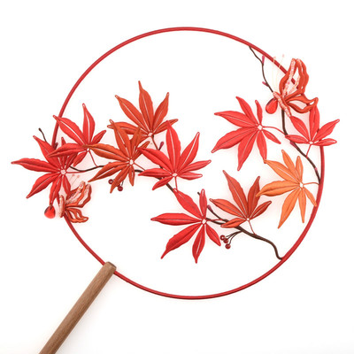 缠花材料包免劈丝免剪纸模有教程
