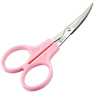 汪吾铨翘头弯头绣花小剪刀修边剪线头绣花剪 大象绣配