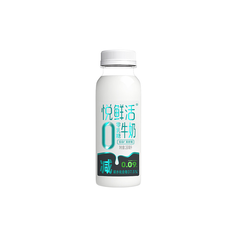 君乐宝悦鲜活0乳糖牛奶260ml*5瓶