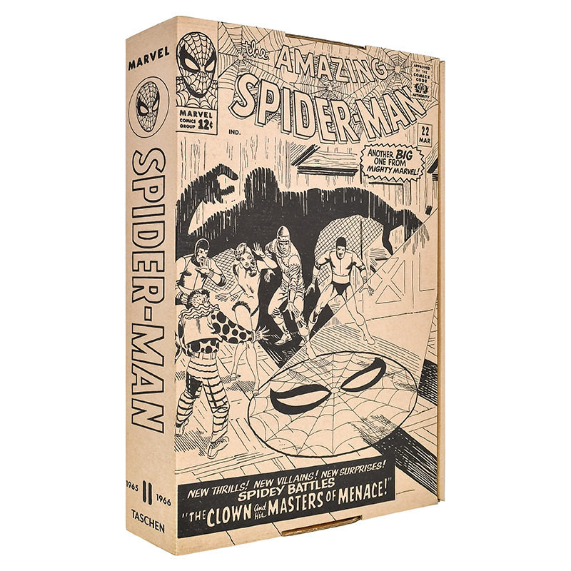 【现货】漫威漫画图书馆 蜘蛛侠 卷2 1965–1966 Marvel Comics Library. Spider-Man. Vol. 2.原版英文正版进口图书 TASCHEN