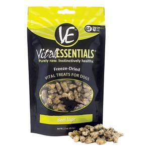 Vital Essentials进口VE冻干生骨肉无谷牛鞭多口味狗零食磨牙棒