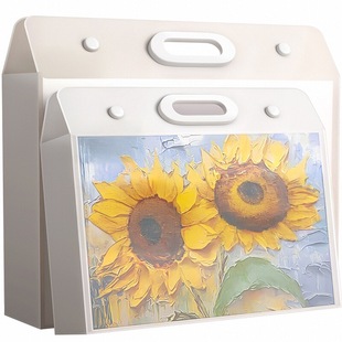 画画收纳册4K画册收纳袋装画画的袋子8K画稿a3画纸儿童美术绘画素描作品集幼儿园画夹奖状收集册油画袋a2海报