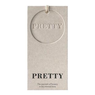 新款网红风服装店吊牌定制 标签挂卡印刷简约轻奢稻香纸订制挂签免费设计logo订做 镂空订制衣服挂牌加厚定做