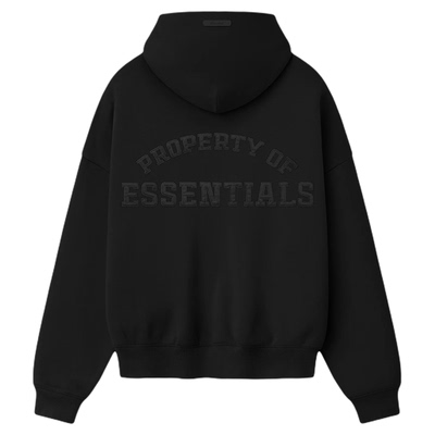 FOGEssentials弧形logo连帽卫衣