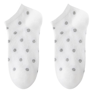 caramella袜子女船袜春夏新款女生浅口不掉跟防滑透气吸汗底薄款