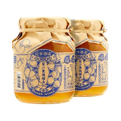 应季物语果汁黄桃罐头390g×2罐