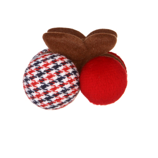 樱桃发夹女可爱小抓夹边夹刘海夹高马尾小号夹子顶夹碎发卡子头饰