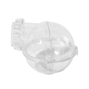 金丝熊仓鼠浴室专用浴沙盆洗澡外接浴缸厕所尿沙砂盆大号两用用品