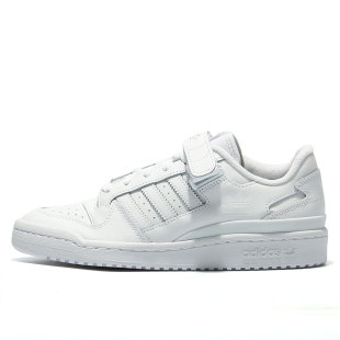 Adidas/阿迪达斯三叶草男子魔术贴板鞋新款经典休闲鞋FY7755