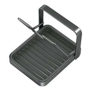 不锈钢锅盖架厨房台面多功能收纳置物架免打孔菜案板立体式稳固