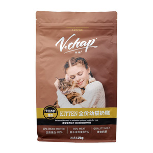 Vchap顽趣幼猫奶糕猫粮1.2kg离乳期怀孕母猫下奶营养宠物猫高蛋白