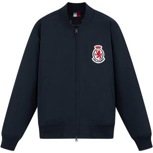 【丁海寅同款】Tommy秋冬男女美式徽章刺绣棒球棉服夹克节日礼物