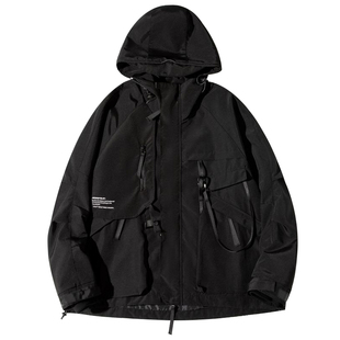 AOGZ国潮牌三合一冲锋衣男女生秋冬新款巨好看的独特爆款工装外套