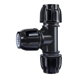 pe水管配件大全快接接头免热熔快速活接头直接弯头三通球阀4分6分