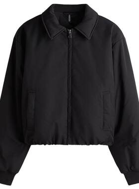HM女装棉服冬季气质保暖时尚夹棉暖乎乎冬日ootd棉衣1301271