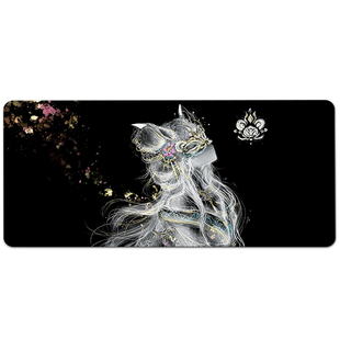 十二生肖电竞鼠标垫fps专用超大号键盘垫游戏桌垫高级感滑鼠垫子