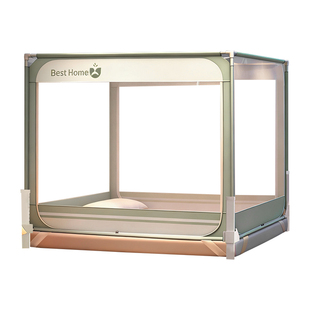 2026新款防摔蚊帐家用卧室免安装蒙古包全罩式婴儿童防止掉床全包