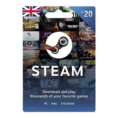 Steam英服充值卡GBP20CodeUK