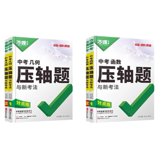 2026万唯中考数学压轴题函数初中几何模型辅助线物理化学七上八上九年级初中初一二三练习册总复习资料书挑战拔尖万维教育旗舰店