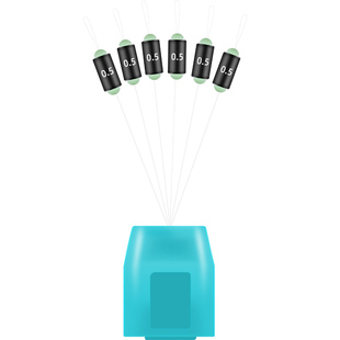 飞巴适迷你魔术铅传统钓谷麦小铅坠七星漂铅坠配重硅胶自锁铅皮座